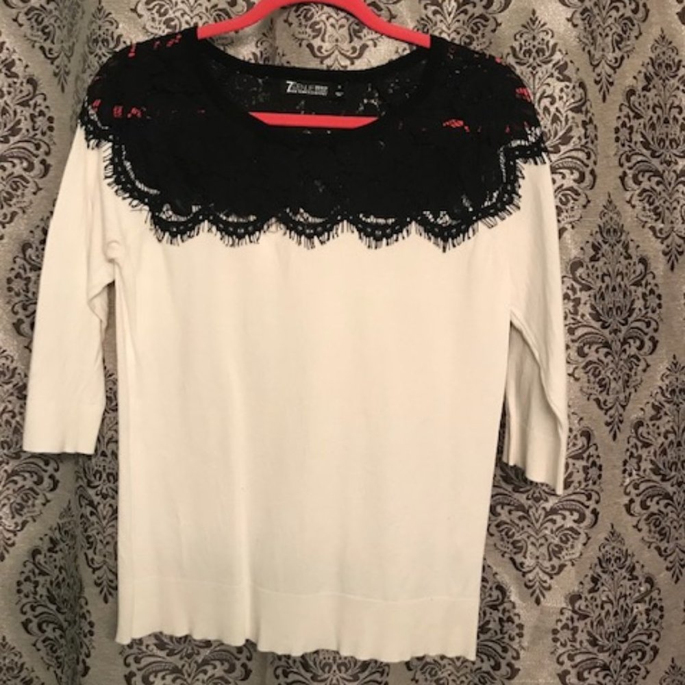 Black & White Sweater